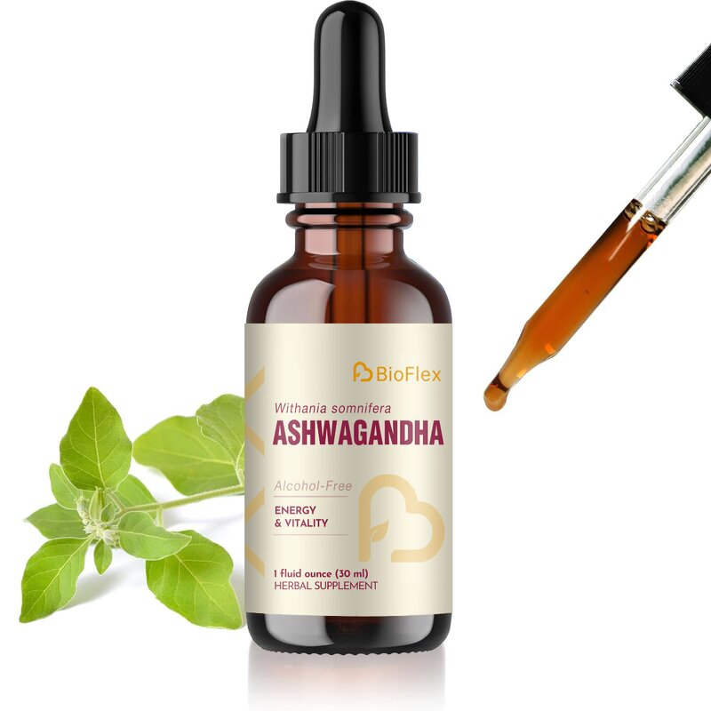 Ashwagandha Liquid Drops - Wholesale OEM Private Label 30ml Organic Herbal