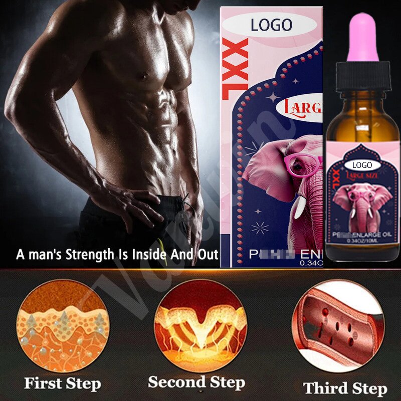 XXL Men's Oil Spray - Vanwin Herbal Floral Scent Male Private Care Fast-Lasting