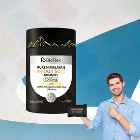 Shilajit Gold Gummies - OEM/ODM 3000mg Brain Memory Energy Support Private Label