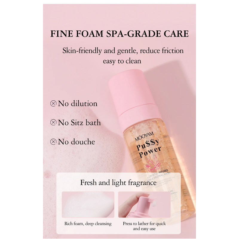 Yoni Boric Acid Lotion - Wholesale Customized Organic Feminine Intimate Foam Wash