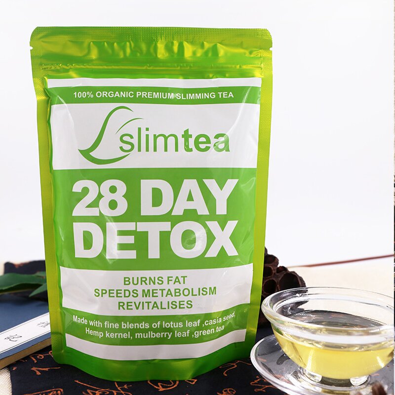 Blue Bag Slim Tea - Organic 28-Day Adult Weight Loss Fat Burning Box