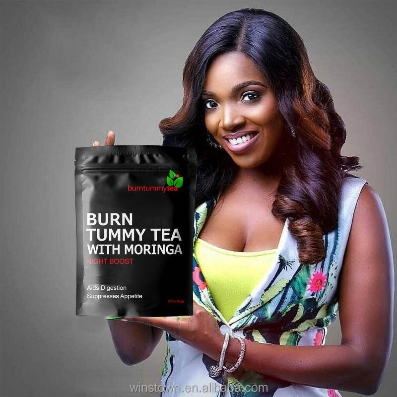 Moringa Slimming Tea - Vanwin ISO Certified Herbal Adult Tummy Fat Burn