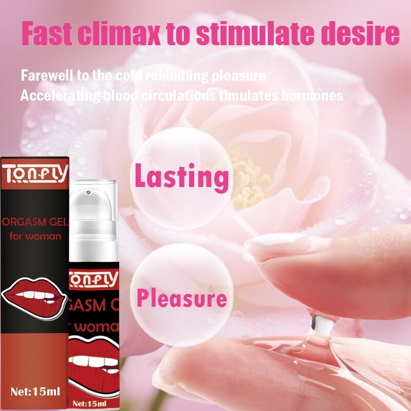 Yoni Orgasm Gel - TONFLY 15ml Natural Oil Women's Intimate Pleasure Enhancement