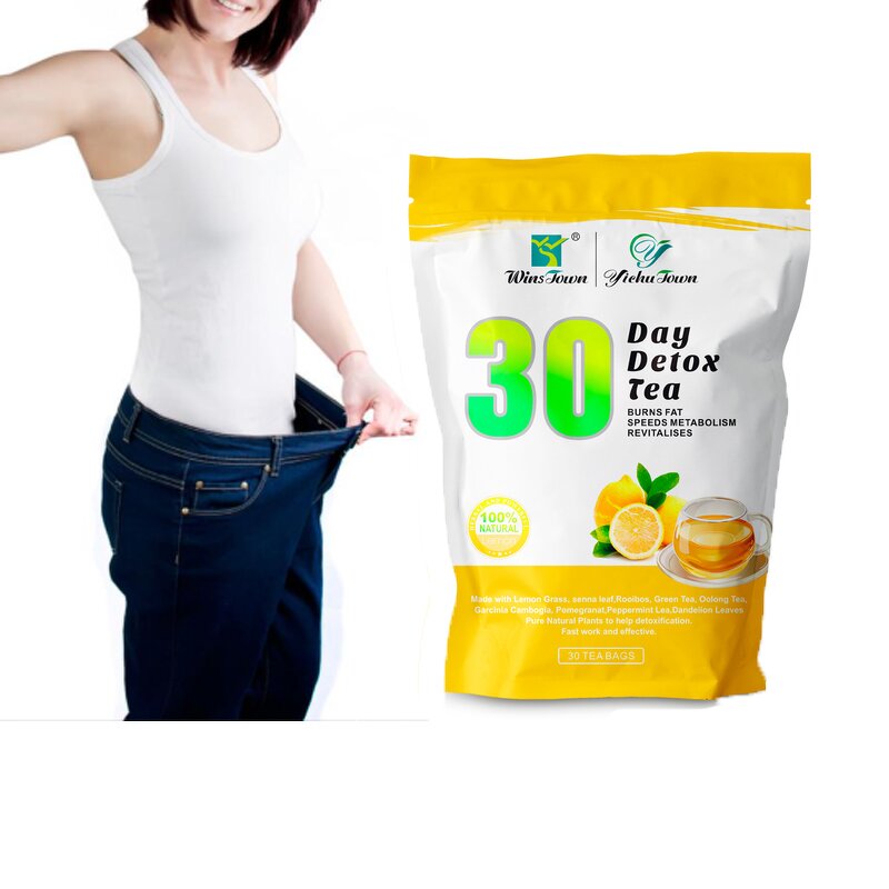 30-Day Detox Slim Tea - Organic Lemon Grass Adult Weight Loss Box