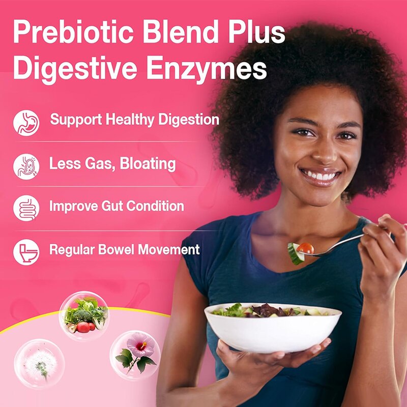 Women's Probiotic Gummies - OEM Private Label Cranberry Digestive Enzyme Vaginal