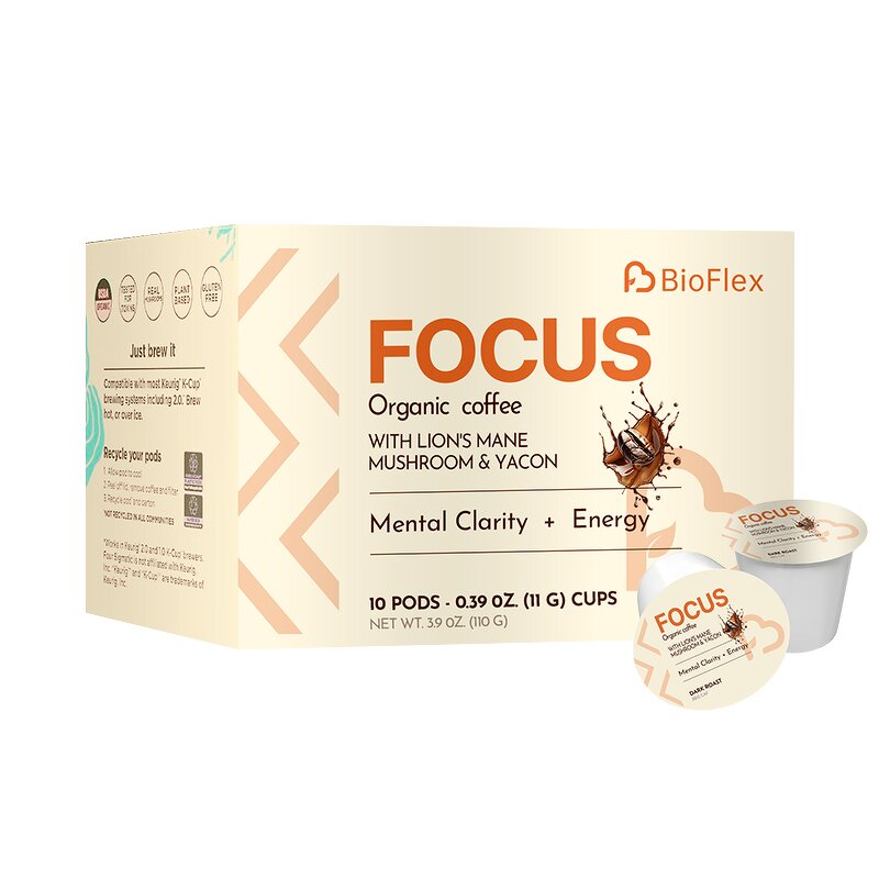 Lion's Mane Coffee - Vanwin China Factory Custom Organic Instant Pods Box