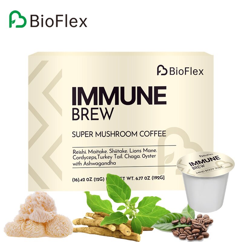 Mushroom Arabica Coffee - OEM Private Label 8 in 1 Reishi Ashwagandha Immune