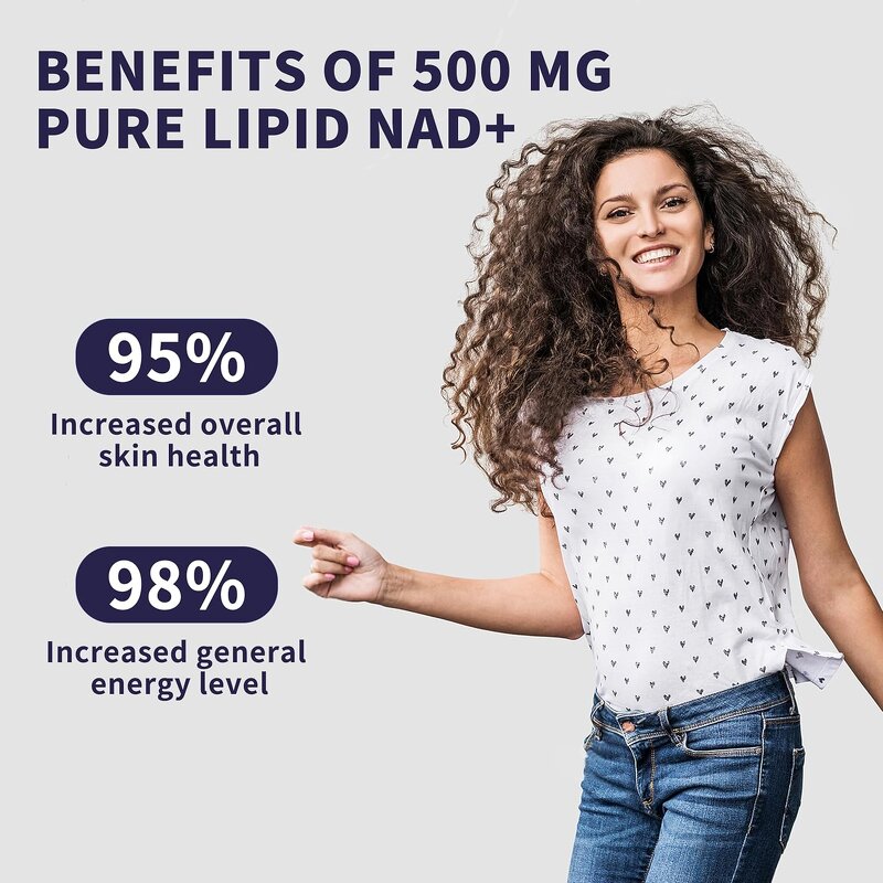 NAD Booster Drops - OEM Private Label Liposomal Anti-Aging 60ml Liquid