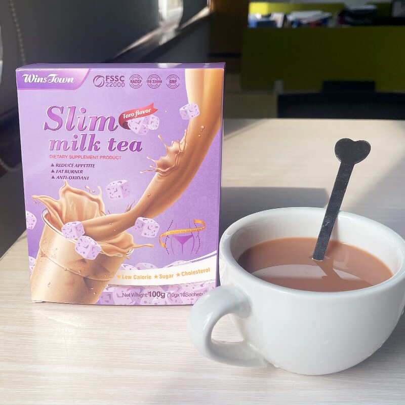 Slimming Milk Tea - Natural Flavor Coffee Taro Chocolate Weight Loss Drink
