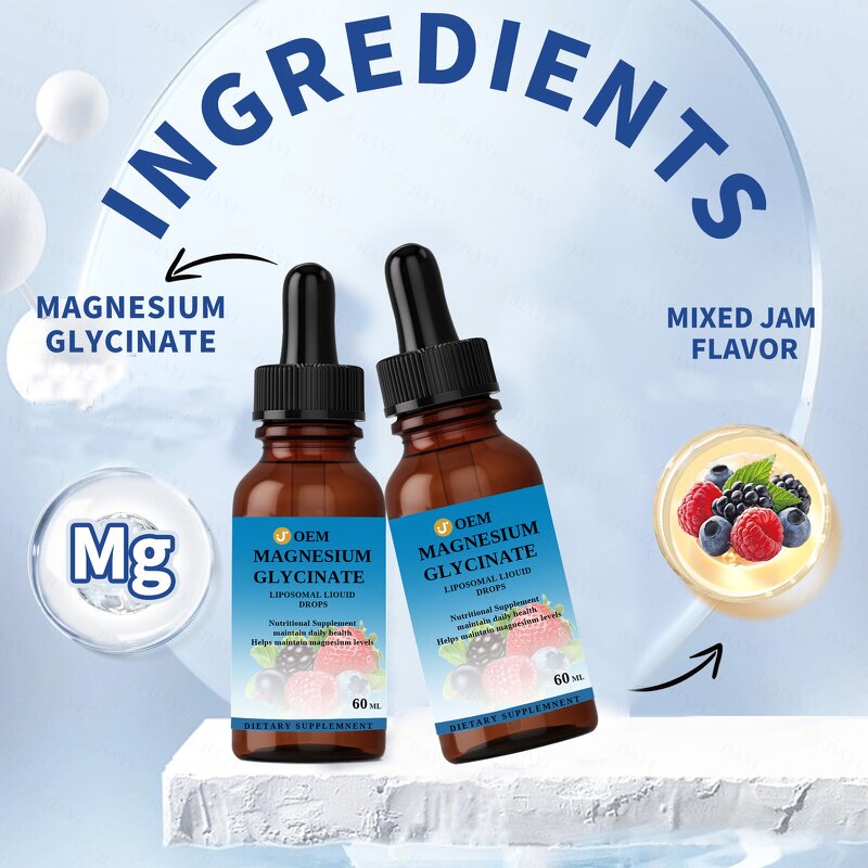 Magnesium Glycinate Drops Manufacturer - Wholesale Bisglycinate Herbal Supplement