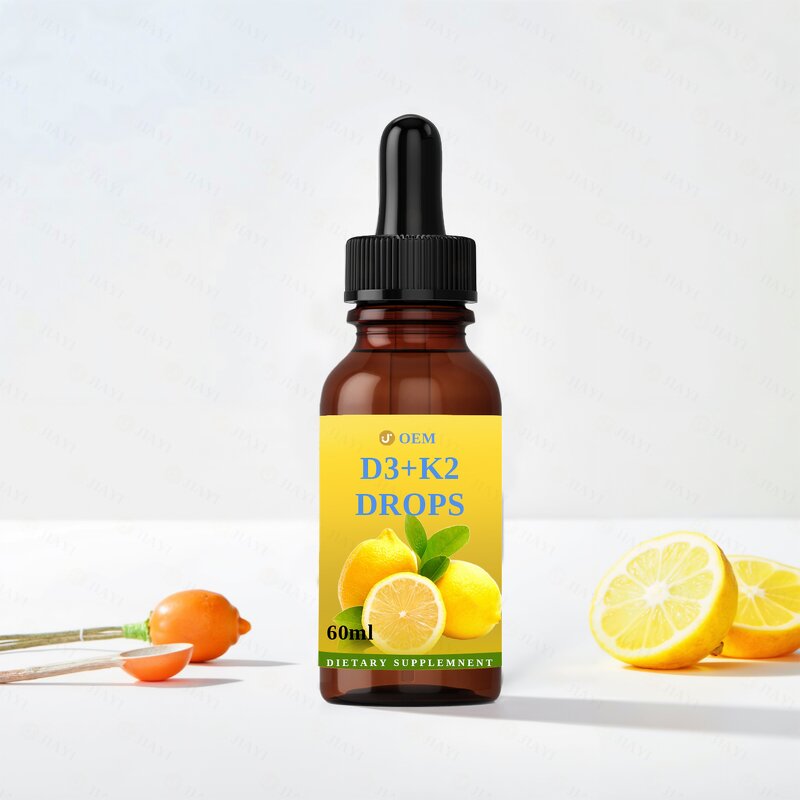 Vitamin D3 K2 Drops Manufacturer - Adult Plant-Based Liquid Wholesale
