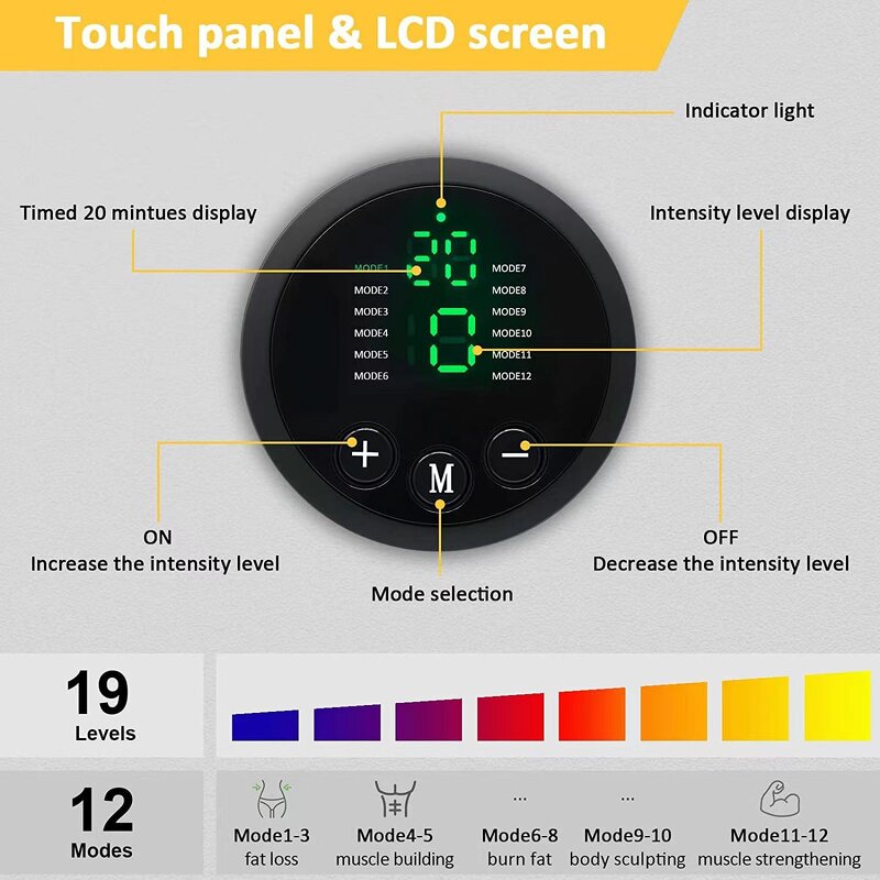 Hip Massager Manufacturer - Wholesale EMS TENS Muscle Stimulation Shaping Belt