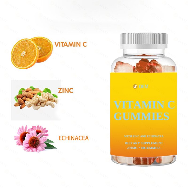 Vitamin C Gummies Manufacturer - OEM Adult Dietary Candy for Children