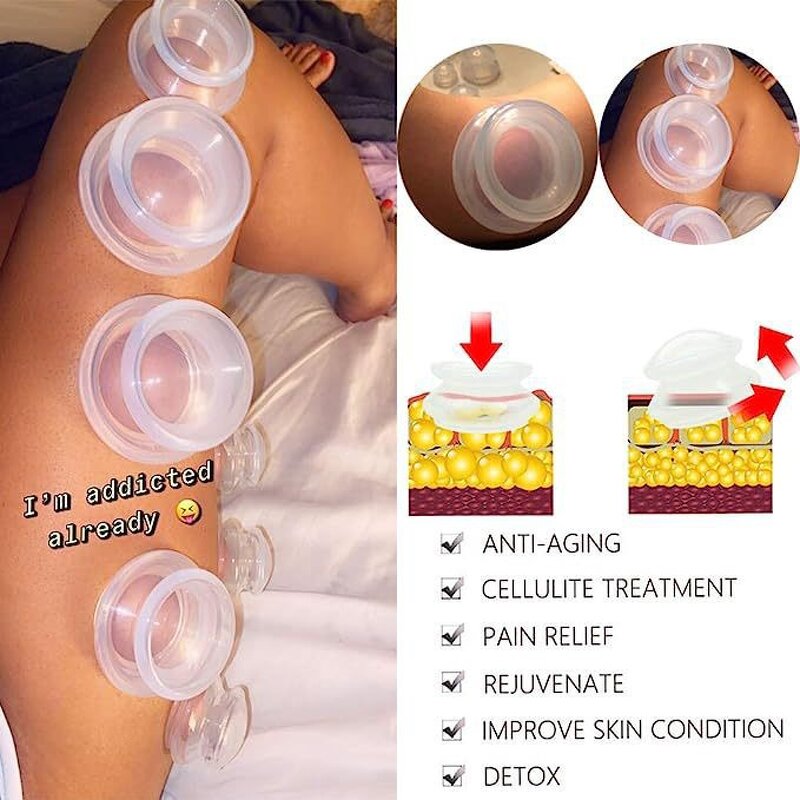 Cupping Set Manufacturer - Portable Glass Suction Strength for Body Relaxation