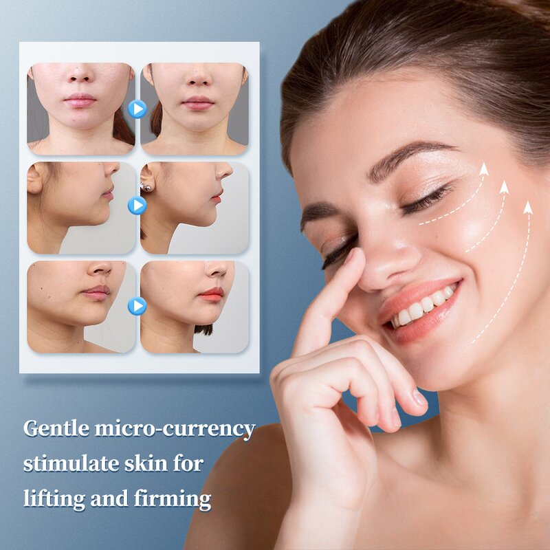 Facial Massager Manufacturer - Microcurrent Toning for Cheeks Firming Lifting Bedtime