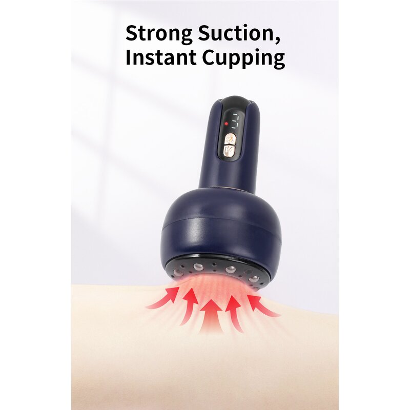 Gua Sha Tool Manufacturer - Intelligent Heating Facial Whole Body Cupping Massage