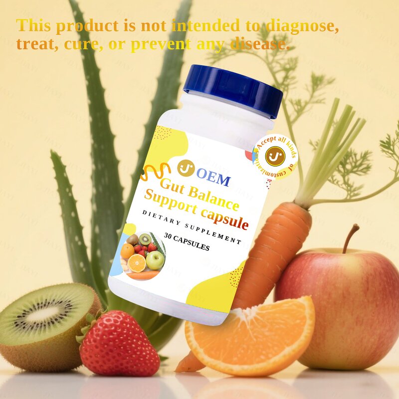 Probiotics Capsule Manufacturer - OEM Plant Based Extract Dietary Fiber for Adult