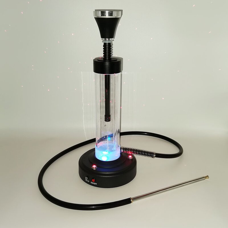 Hookah Set Manufacturer - Acrylic Aluminum with Starry LED Light One Hose