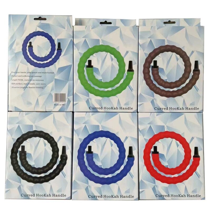Hookah Hose Manufacturer - Hands-Free Flexible Shape Arabic Silicone Accessories