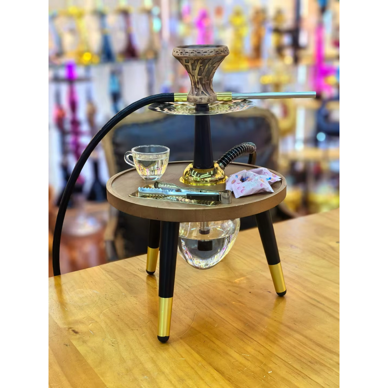 Wooden Hookah Set Factory - New Wood Shisha Smoking for Hookah Bar