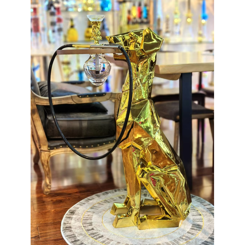 Resin Shisha Set Manufacturer - Doberman Design Luxury Lacquer Finish Customizable