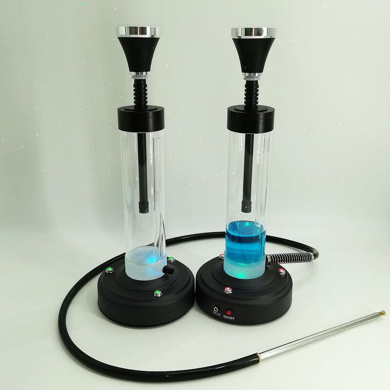 Hookah Set Manufacturer - Acrylic Aluminum with Starry LED Light One Hose