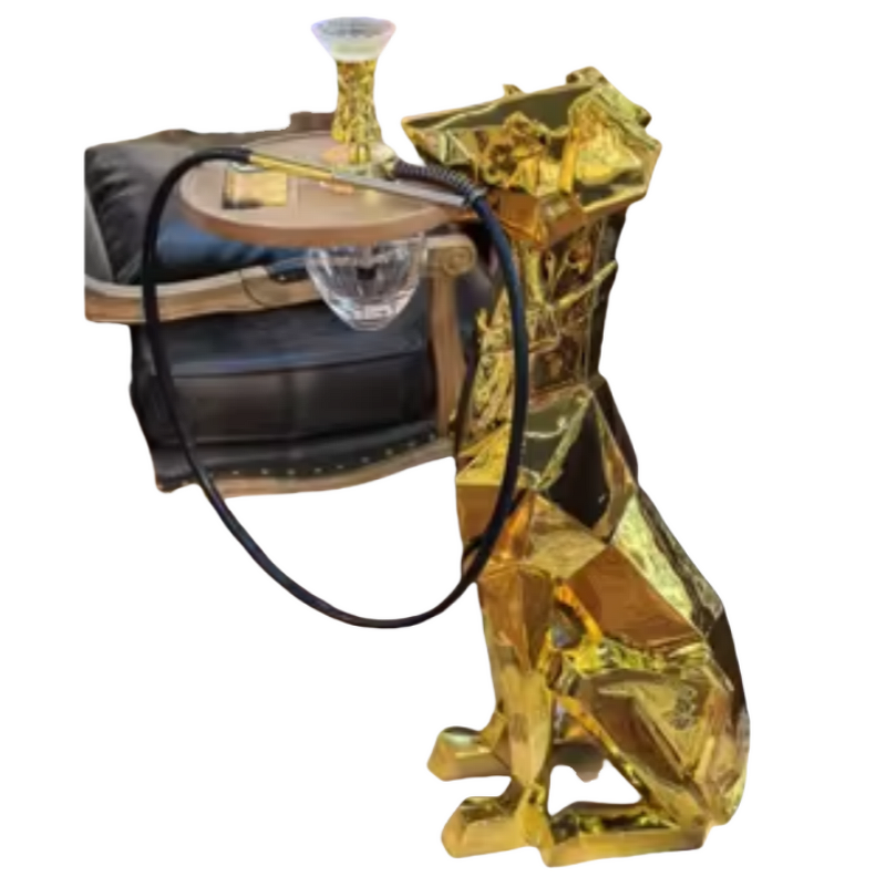 Resin Shisha Set Manufacturer - Doberman Design Luxury Lacquer Finish Customizable