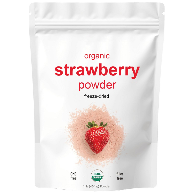 Freeze Dried Strawberry Powder - Wholesale High Quality Factory Supply Bulk Superfood
