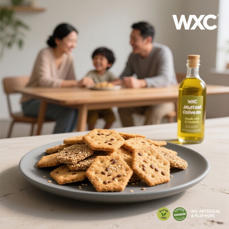 Multigrain Crackers - D2D Gluten Free Low Sodium Cholesterol Free 21oz Adult Snack