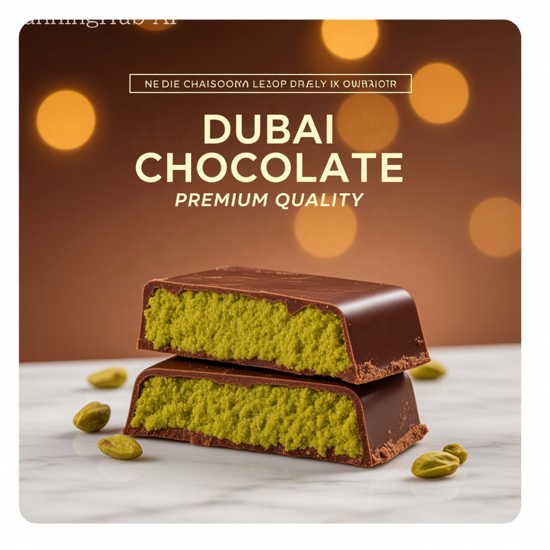 Pistachio Butter Spread - 100% Pure with Dubai Chocolate Jar Packaging