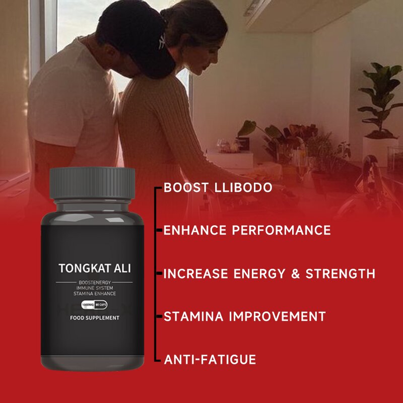 X-POWER-MEN Capsules - Tongkat Ali Eurycoma Longifolia Root Powder Longjack Supplement