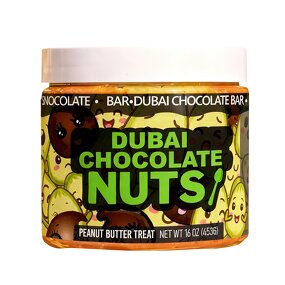Dubai Chocolate Spread - Pistachio Peanut Rich Creamy Middle Eastern Paste