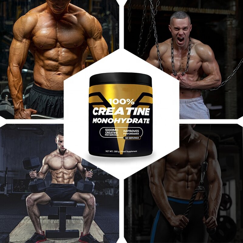 Creatine HCL Powder - Custom Logo 200 Mesh Pure Raw Monohydrate Pre Workout Material