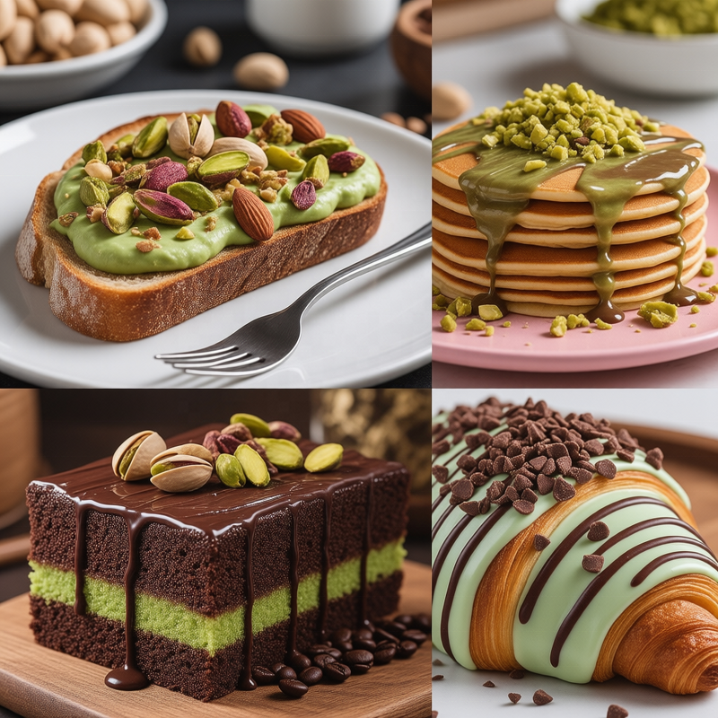 Pistachio Cream Filling - Viral Dubai Chocolate Chocolatier Dessert Ingredient