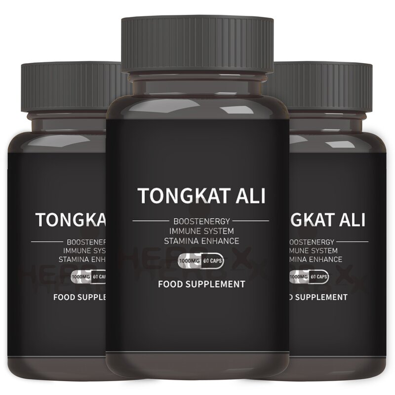 X-POWER-MEN Capsules - Tongkat Ali Eurycoma Longifolia Root Powder Longjack Supplement