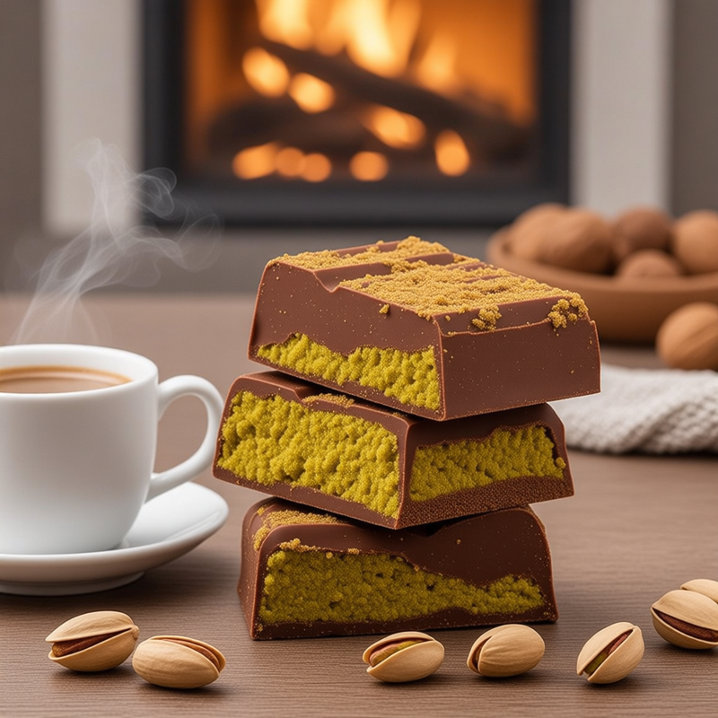 Dubai Chocolate Bar - Pistachio Chocolate Blanco Middle Eastern Viral Candy