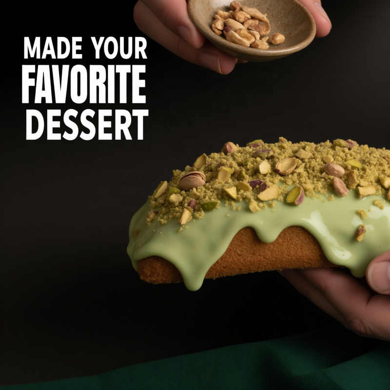 Pistachio Cream Filling - Viral Dubai Chocolate Chocolatier Dessert Ingredient