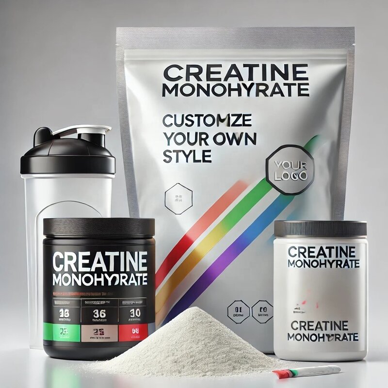 Creatine HCL Powder - Custom Logo 200 Mesh Pure Raw Monohydrate Pre Workout Material