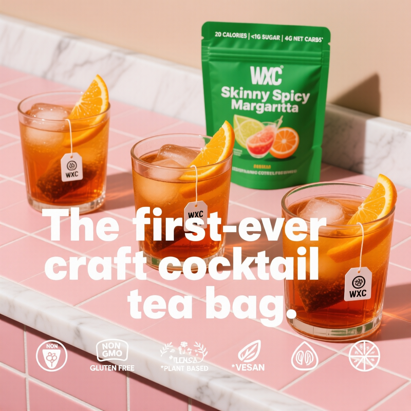 Skinny Cocktail Mix Variety Pack - Spicy Margarita Paloma Cosmopolitan Moscow Mule