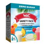Cocktail Mixer Variety Pack - 4 Flavors Punch Pina Colada Strawberry Daiquiri 40 Pack