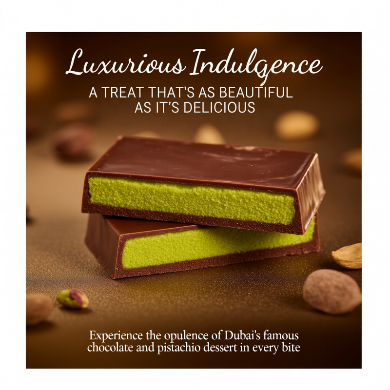 Pistachio Cream Filling - Viral Dubai Chocolate Chocolatier Dessert Ingredient