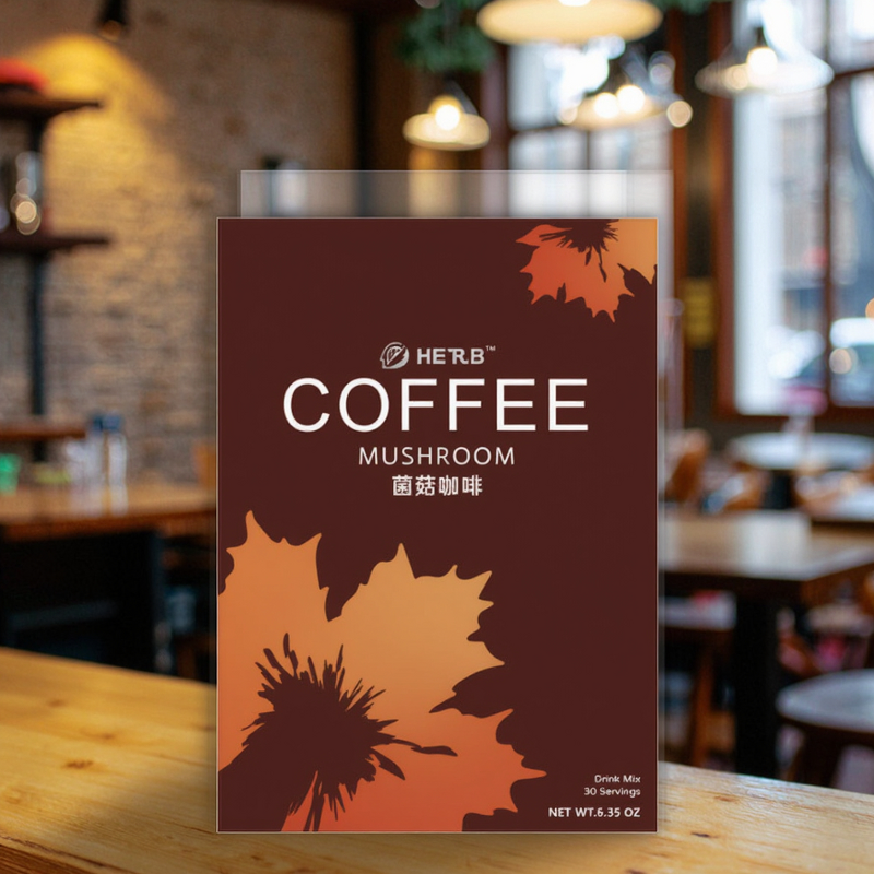 Mushroom Coffee Blend - Custom Flavor Multiple Fungi Brain Focus Natural Energy