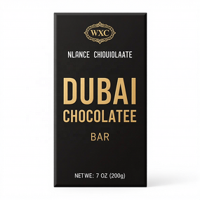 Dubai Pistachio Chocolate Bar - Premium Shredded Phyllo Dough Viral Dessert