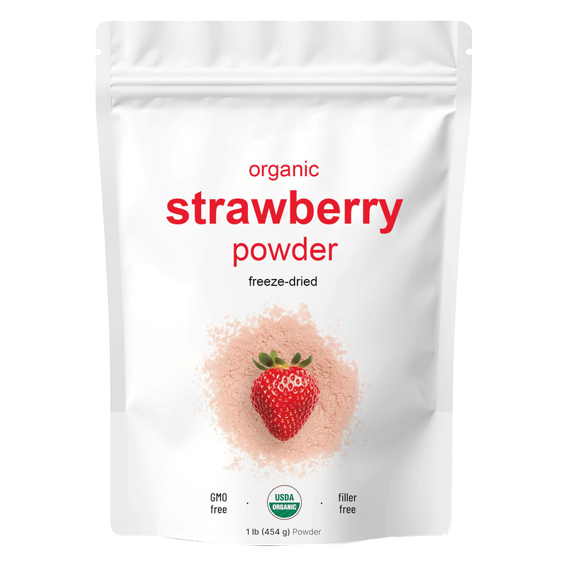 Freeze Dried Strawberry Powder - Wholesale High Quality Factory Supply Bulk Superfood