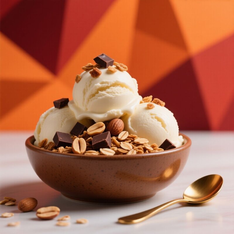 Dark Chocolate Coconut Granola - Free Sample Organic Non-GMO Fair Trade Whole Grain