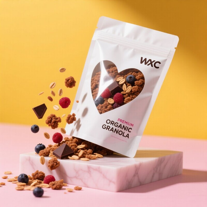 Dark Chocolate Red Berries Granola - F2C Wholesale USDA Organic Non-GMO 11.5oz Bag