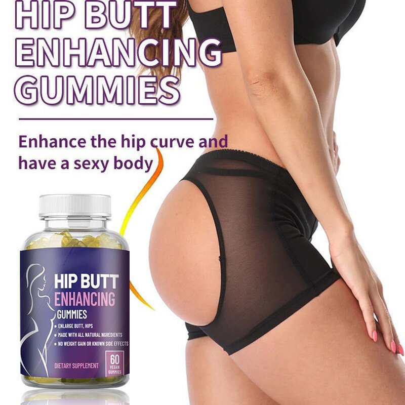BBL Butt Enlargement Gummies - OEM Maca Pills Big Hips Enhancement Spot Goods