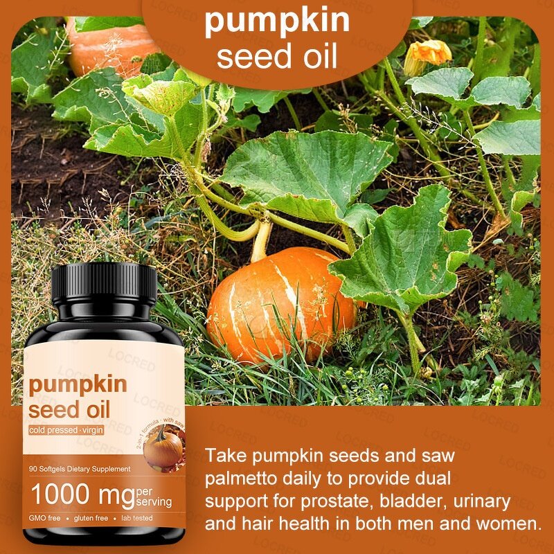 Pumpkin Seed Oil Softgels - OEM Adult Factory Wholesale Custom Capsule