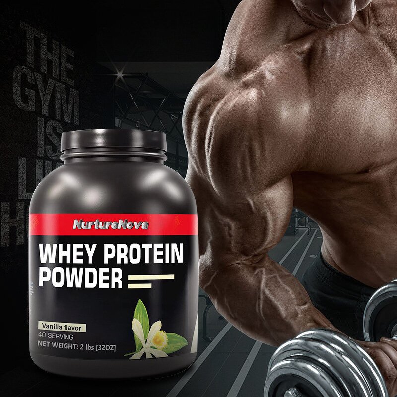 Muscle Protein Powder - 2025 Custom Logo High Immunity Whey Supplement