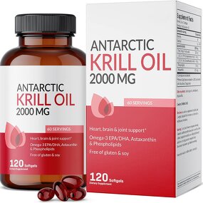 Antarctic Krill Oil Softgels - OEM Adult Immune Function Improvement